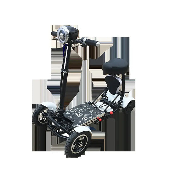 Cyungbok Folding Mini Four-wheel Adult Electric Bicycle Transport Scooter For The Elderly - Unique Unique Unique Cyungbok Folding Mini Four-wheel Adult Electric Bicycle Transport Scooter For The Elderly