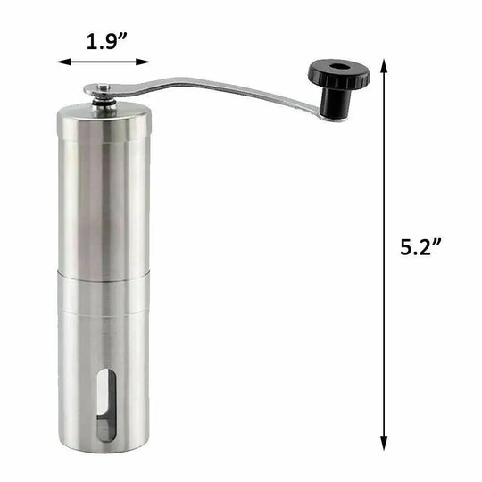 Hand Crank Pepper Conical Burr Grinder Coffee Beans Mill Muller Stainless Steel - Unique Unique Unique Hand Crank Pepper Conical Burr Grinder Coffee Beans Mill Muller Stainless Steel
