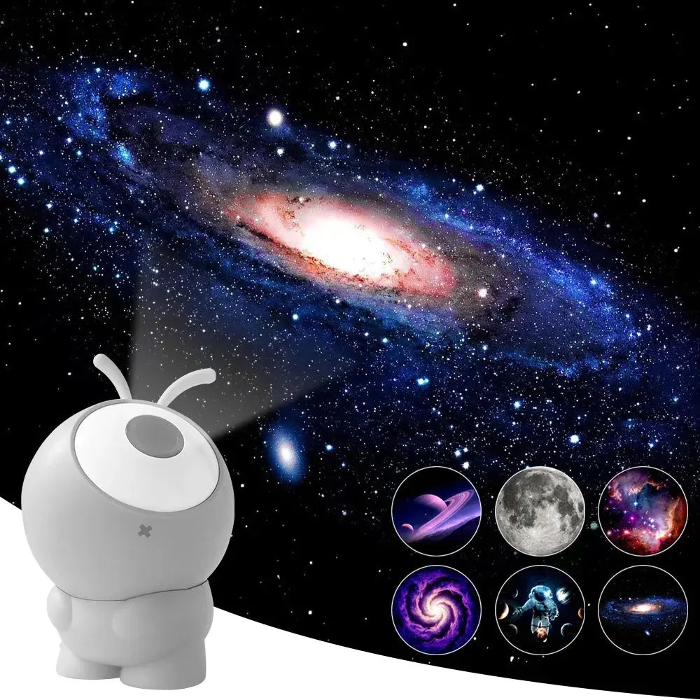 Rechargeable Galaxy Projector Lights 6in1 LED Planetarium Starry Sky Night Lights Rotating Constellation Projector Lamp Decor - Unique Unique Unique Rechargeable Galaxy Projector Lights 6in1 LED Planetarium Starry Sky Night Lights Rotating Constellation Projector Lamp Decor