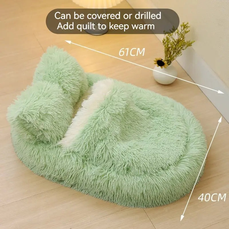 Long Wool Oval Plus Quilt Warm Cat Dog Nest More Than Pets Bed Colors Winter Pet Products - Unique Unique Unique Long Wool Oval Plus Quilt Warm Cat Dog Nest More Than Pets Bed Colors Winter Pet Products