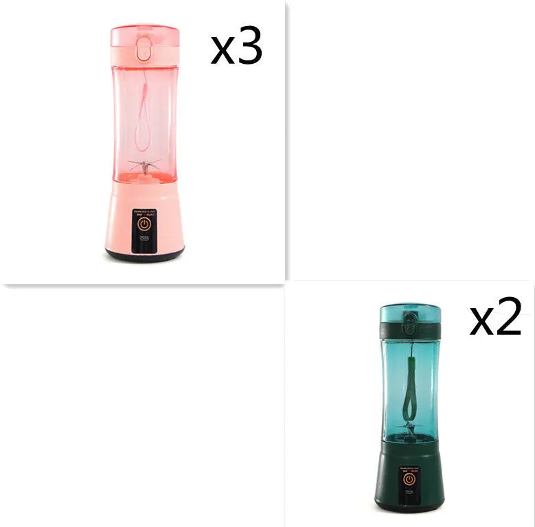 Portable Electric Fruit Juicer Wireless USB Rechargeable Mini Mixer Multifunction Summer Smoothie Blender Machine Kitchen Supplies - Unique Unique Unique Portable Electric Fruit Juicer Wireless USB Rechargeable Mini Mixer Multifunction Summer Smoothie Blender Machine Kitchen Supplies