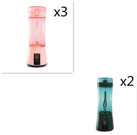 Portable Electric Fruit Juicer Wireless USB Rechargeable Mini Mixer Multifunction Summer Smoothie Blender Machine Kitchen Supplies - Unique Unique Unique Portable Electric Fruit Juicer Wireless USB Rechargeable Mini Mixer Multifunction Summer Smoothie Blender Machine Kitchen Supplies
