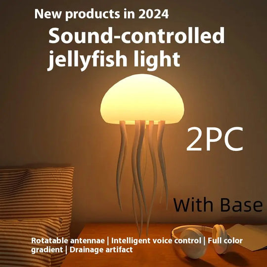 Jellyfish Mood Lamp LED Jellyfish Night Light Portable Jellyfish Lamp Jellyfish Decorations Smart Table Lamp For Bedside Desk - Unique Unique Unique Jellyfish Mood Lamp LED Jellyfish Night Light Portable Jellyfish Lamp Jellyfish Decorations Smart Table Lamp For Bedside Desk