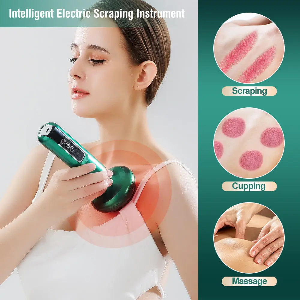 Electric Vacuum Cupping Massager For Body Anti-Cellulite Suction Cup Gua Sha Massage Body Cups Guasha Fat Burning Slimming Jars - Unique Unique Unique Electric Vacuum Cupping Massager For Body Anti-Cellulite Suction Cup Gua Sha Massage Body Cups Guasha Fat Burning Slimming Jars