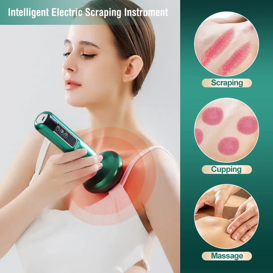 Electric Vacuum Cupping Massager For Body Anti-Cellulite Suction Cup Gua Sha Massage Body Cups Guasha Fat Burning Slimming Jars - Unique Unique Unique Electric Vacuum Cupping Massager For Body Anti-Cellulite Suction Cup Gua Sha Massage Body Cups Guasha Fat Burning Slimming Jars
