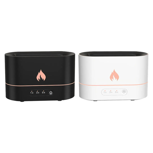 Siming Flame Aromatherapy Machine Home Bedroom Silent Atmosphere Light Humidifier Flame Diffuser Home Decor - Unique Unique Unique Siming Flame Aromatherapy Machine Home Bedroom Silent Atmosphere Light Humidifier Flame Diffuser Home Decor