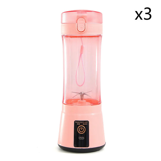 Portable Electric Fruit Juicer Wireless USB Rechargeable Mini Mixer Multifunction Summer Smoothie Blender Machine Kitchen Supplies Unique