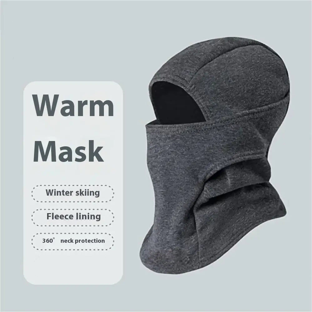 Autumn And Winter Outdoor Riding Warm Face Mask Multi-functional Fleece Windproof Cold-proof Unique