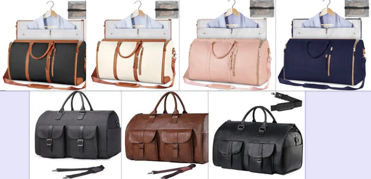 Large Capacity Travel Duffle Bag Women's Handbag Folding Suit Bag Waterproof Clothes Totes Unique