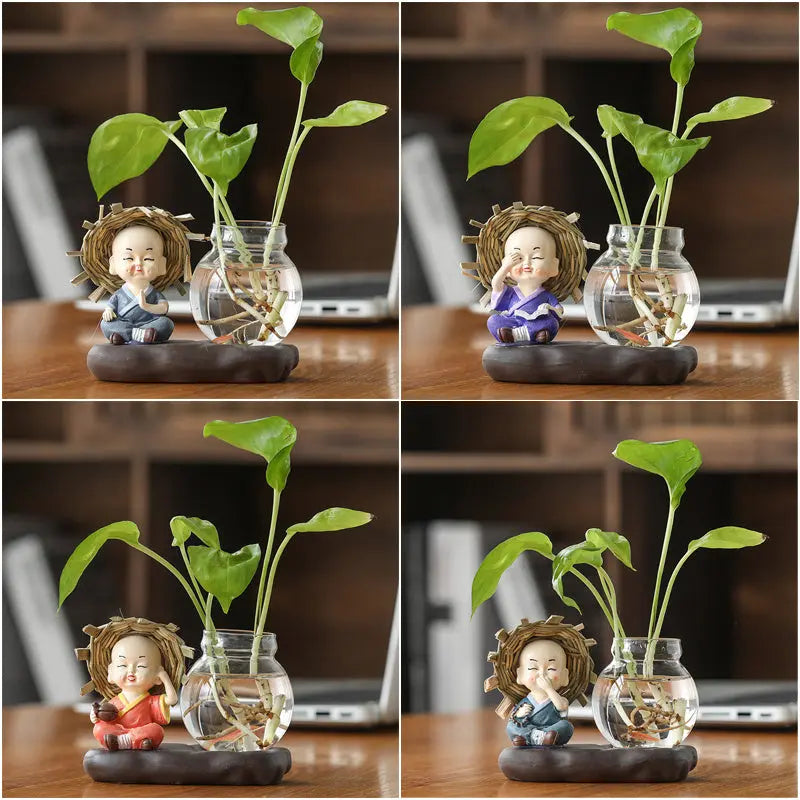 Flower Pots Utensils Vases Clear Glass Decorations Home Furnishings - Unique Unique Unique Flower Pots Utensils Vases Clear Glass Decorations Home Furnishings