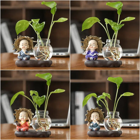 Flower Pots Utensils Vases Clear Glass Decorations Home Furnishings - Unique Unique Unique Flower Pots Utensils Vases Clear Glass Decorations Home Furnishings