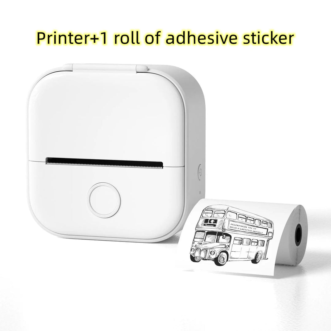 Portable Mini Thermal Label Printer Home Photo Printer Student Wrong Question Printer Bluetooth-compatible Mini Label Printer Price Tag - Unique Unique Unique Portable Mini Thermal Label Printer Home Photo Printer Student Wrong Question Printer Bluetooth-compatible Mini Label Printer Price Tag