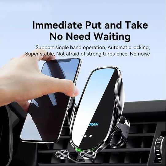 15W Intelligent Infrared Sensor Wireless Charger On-board Bracket - Unique Unique Unique 15W Intelligent Infrared Sensor Wireless Charger On-board Bracket