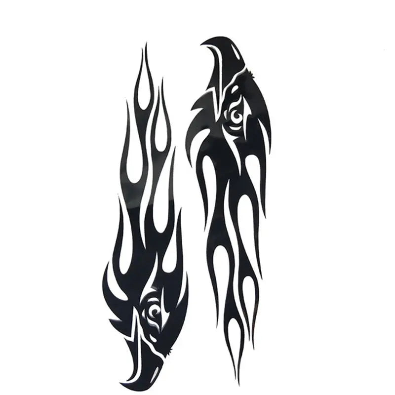 Car And Motorcycle Reflective Stickers Paired With Eagle Flame Car - Unique Unique Unique Car And Motorcycle Reflective Stickers Paired With Eagle Flame Car