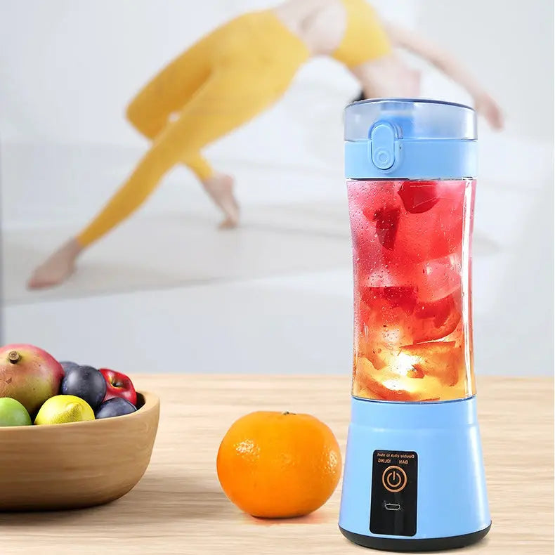 Portable Electric Fruit Juicer Wireless USB Rechargeable Mini Mixer Multifunction Summer Smoothie Blender Machine Kitchen Supplies - Unique Unique Unique Portable Electric Fruit Juicer Wireless USB Rechargeable Mini Mixer Multifunction Summer Smoothie Blender Machine Kitchen Supplies