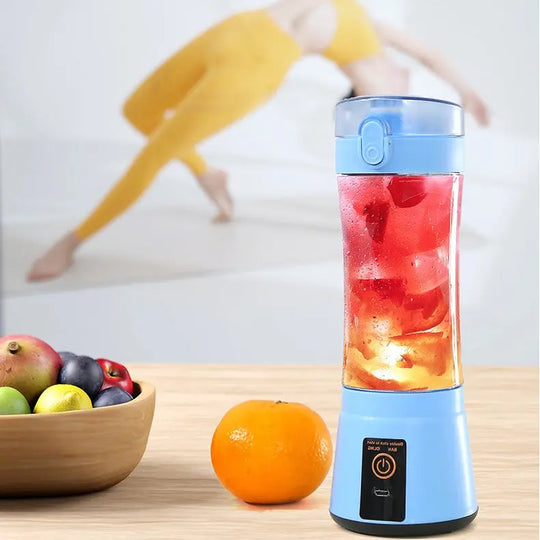 Portable Electric Fruit Juicer Wireless USB Rechargeable Mini Mixer Multifunction Summer Smoothie Blender Machine Kitchen Supplies - Unique Unique Unique Portable Electric Fruit Juicer Wireless USB Rechargeable Mini Mixer Multifunction Summer Smoothie Blender Machine Kitchen Supplies
