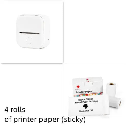 Portable Mini Thermal Label Printer Home Photo Printer Student Wrong Question Printer Bluetooth-compatible Mini Label Printer Price Tag - Unique Unique Unique Portable Mini Thermal Label Printer Home Photo Printer Student Wrong Question Printer Bluetooth-compatible Mini Label Printer Price Tag