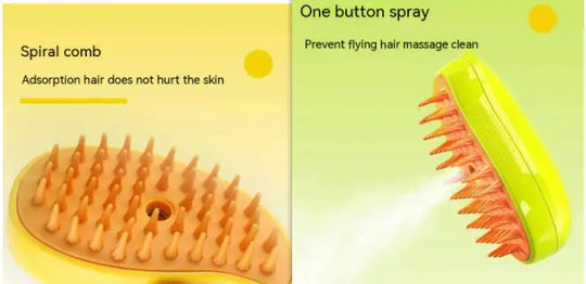 3 In 1 Cat Steam Brush Steamy Dog Brush Electric Spray Cat Hair Brushes For Massage Pet Grooming Comb Hair Removal Combs - Unique Unique Unique 3 In 1 Cat Steam Brush Steamy Dog Brush Electric Spray Cat Hair Brushes For Massage Pet Grooming Comb Hair Removal Combs