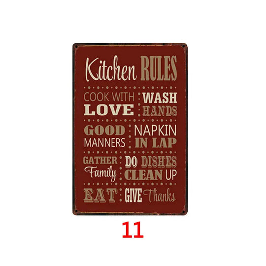Retro Tin Painting Bar Home KTV Wall Hangings - Unique Unique Unique Retro Tin Painting Bar Home KTV Wall Hangings