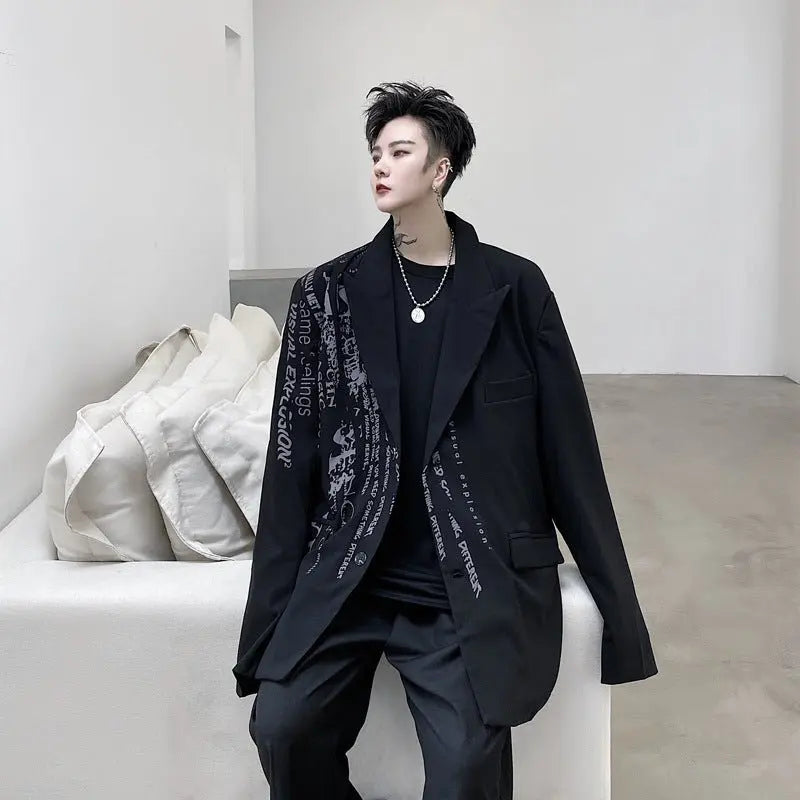 Spring Single Product Men's Handsome Suit Jacket - Unique Unique Unique Spring Single Product Men's Handsome Suit Jacket