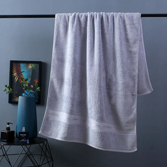 Pure Color Thick Cotton Bath Towel Set Towel Set Increased Pure Cotton Beach Towel Beauty Salon Bath Towel - Unique Unique Unique Pure Color Thick Cotton Bath Towel Set Towel Set Increased Pure Cotton Beach Towel Beauty Salon Bath Towel