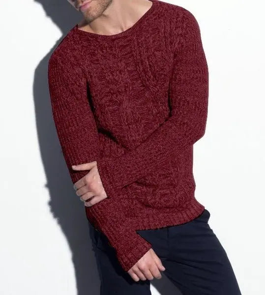 Men's New Product Fashion Polyester Knit Sweater - Unique Unique Unique Men's New Product Fashion Polyester Knit Sweater