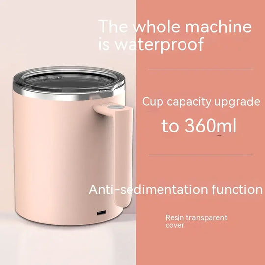Portable Smart Magnetic Automatic Mixing Coffee Cup Rechargeable Rotating Home Office Travel Stirring Cup - Unique Unique Unique Portable Smart Magnetic Automatic Mixing Coffee Cup Rechargeable Rotating Home Office Travel Stirring Cup