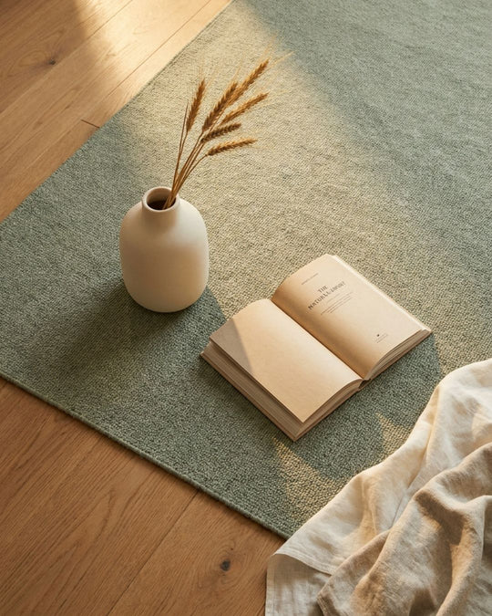 Square White Coffee Table — Minimalist