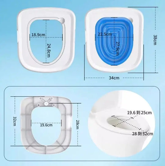 Best Plastic Cat Toilet Training Kit Reusable Puppy Cat Litter Mat Cat Toilet Trainer Toilet Pets Cleaning Cats Training Product - Unique Unique Unique Best Plastic Cat Toilet Training Kit Reusable Puppy Cat Litter Mat Cat Toilet Trainer Toilet Pets Cleaning Cats Training Product