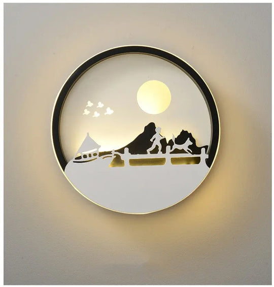 Wall Lamp Bedroom Modern Minimalist Creative Background - Unique Unique Unique Wall Lamp Bedroom Modern Minimalist Creative Background