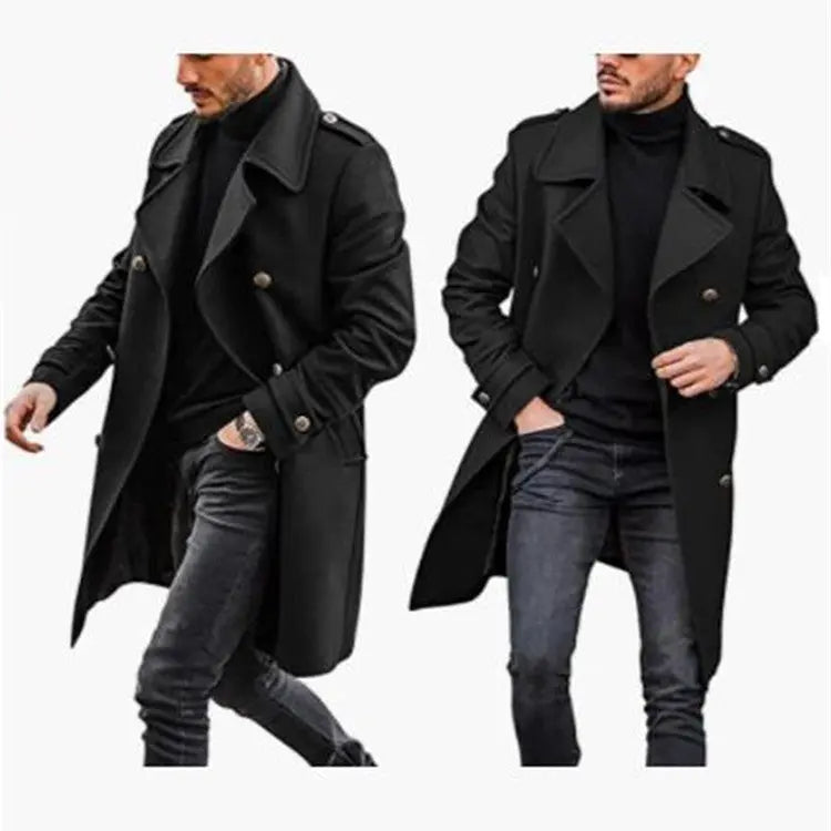Woolen Men's Coat Autumn And Winter New Product Warm Padded Jacket - Unique Unique Unique Woolen Men's Coat Autumn And Winter New Product Warm Padded Jacket
