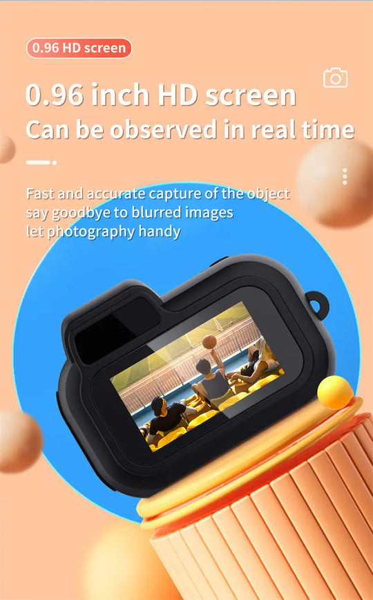 Retro Mini Camera With Screen Indoor Home Outdoor 1080p HD Portable Very Small Camera Video Support Holiday Gifts - Unique Unique Unique Retro Mini Camera With Screen Indoor Home Outdoor 1080p HD Portable Very Small Camera Video Support Holiday Gifts