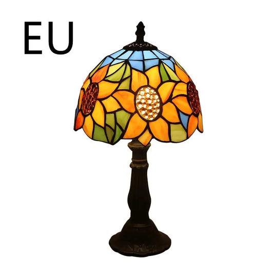 Lamp Bedroom Bedside Lamp Retro Bar Yellow Glass Lamp Resin Base Table Lamps Makeup Table Side Table Led Lights - Unique Unique Unique Lamp Bedroom Bedside Lamp Retro Bar Yellow Glass Lamp Resin Base Table Lamps Makeup Table Side Table Led Lights