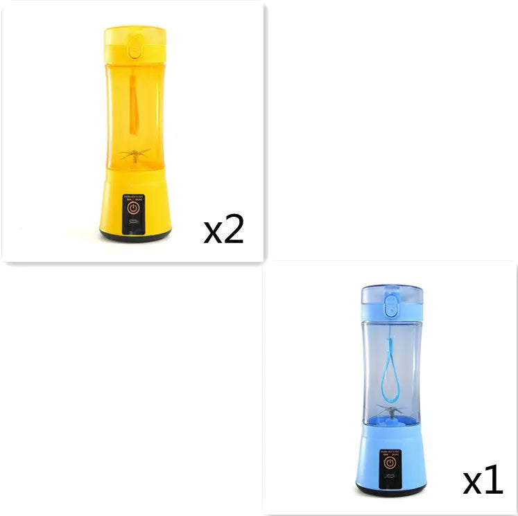 Portable Electric Fruit Juicer Wireless USB Rechargeable Mini Mixer Multifunction Summer Smoothie Blender Machine Kitchen Supplies Unique