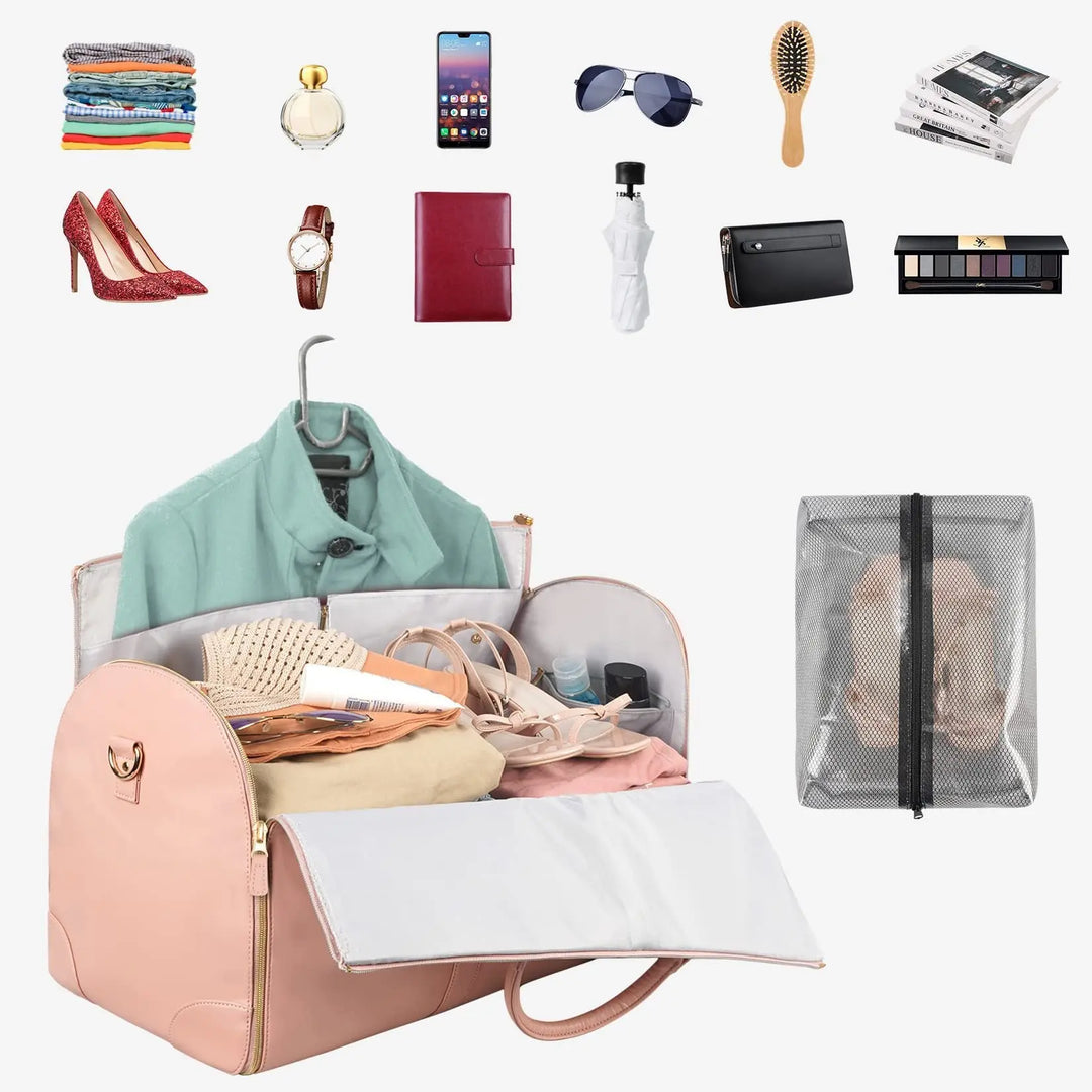 Large Capacity Travel Duffle Bag Women's Handbag Folding Suit Bag Waterproof Clothes Totes - Unique Unique Unique Large Capacity Travel Duffle Bag Women's Handbag Folding Suit Bag Waterproof Clothes Totes