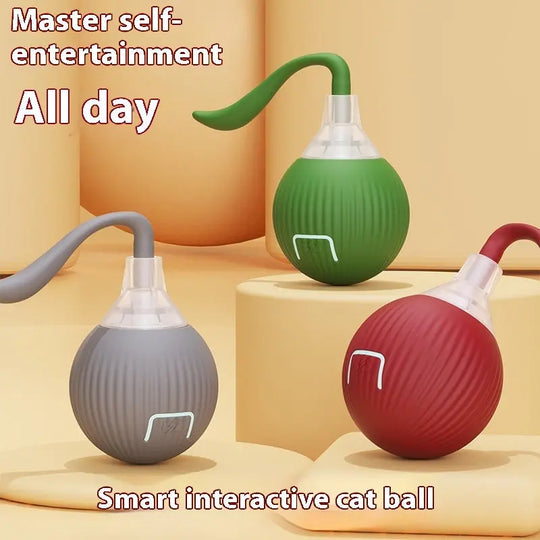 Interactive Cat Toy Ball Super Drive Cat Rolling Balls With Bird Chirping Motion Activated Sensor Pets Kitten Teaser Game Toys Pet Products - Unique Unique Unique Interactive Cat Toy Ball Super Drive Cat Rolling Balls With Bird Chirping Motion Activated Sensor Pets Kitten Teaser Game Toys Pet Products