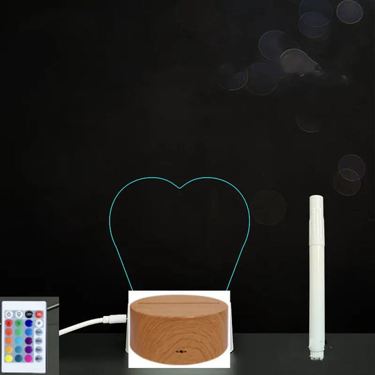 3D Acrylic Board Handwriting Message Board LED Light Unique