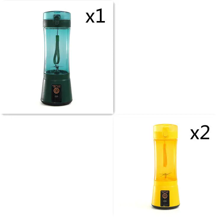 Portable Electric Fruit Juicer Wireless USB Rechargeable Mini Mixer Multifunction Summer Smoothie Blender Machine Kitchen Supplies Unique