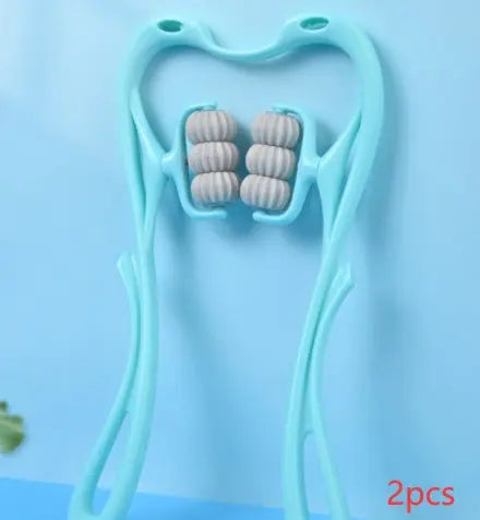Multifunctional Manual Six-wheel Neck Massager Massage Relieve Roller Massage Tool - Unique Unique Unique Multifunctional Manual Six-wheel Neck Massager Massage Relieve Roller Massage Tool