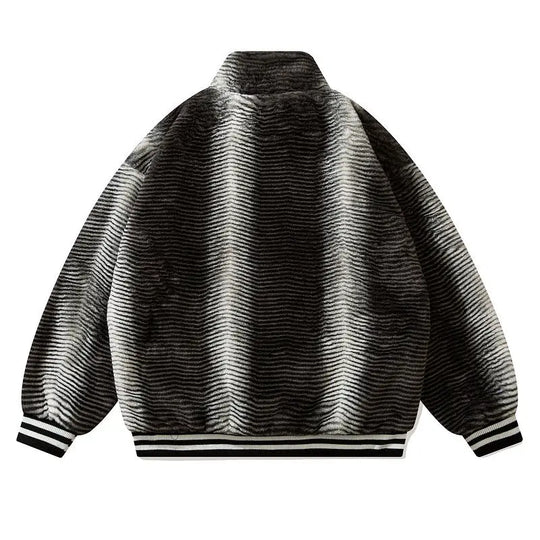 Plush Tiger-print Clothes With The Same Style For Men And Women - Unique Unique Unique Plush Tiger-print Clothes With The Same Style For Men And Women