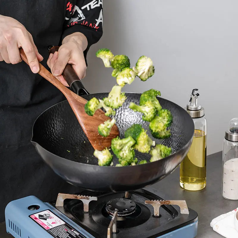 Iron Pan Traditional Iron Wok Handmade - Unique Unique Unique Iron Pan Traditional Iron Wok Handmade