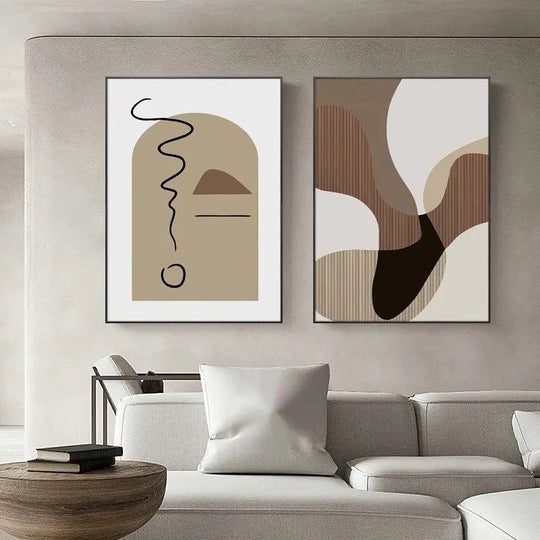 Living Room Sofa Background Wall Decorative Painting Mural - Unique Unique Unique Living Room Sofa Background Wall Decorative Painting Mural