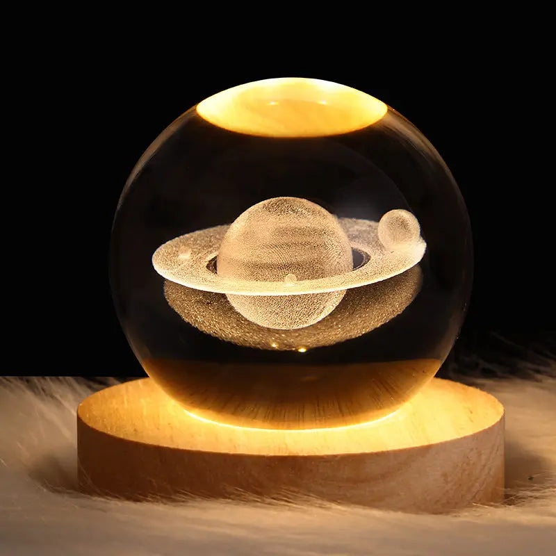Luminous Starry Sky And Planets Moon Moon Crystal Ball Small Night Lamp Projection Ambience Light Creative Gift New Strange Gift - Unique Unique Unique Luminous Starry Sky And Planets Moon Moon Crystal Ball Small Night Lamp Projection Ambience Light Creative Gift New Strange Gift