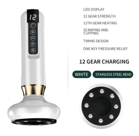 Electric Vacuum Cupping Massager For Body Anti-Cellulite Suction Cup Gua Sha Massage Body Cups Guasha Fat Burning Slimming Jars - Unique Unique Unique Electric Vacuum Cupping Massager For Body Anti-Cellulite Suction Cup Gua Sha Massage Body Cups Guasha Fat Burning Slimming Jars