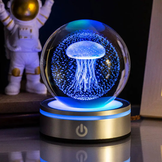 Creative 3D Inner Carving Luminous Crystal Ball Colorful Gradient Small Night Lamp Home Decorations Gifts Selection - Unique Unique Unique Creative 3D Inner Carving Luminous Crystal Ball Colorful Gradient Small Night Lamp Home Decorations Gifts Selection