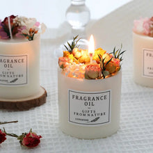 Dried Flowers Decor Romantic Candles - Unique Unique Unique Dried Flowers Decor Romantic Candles