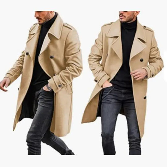 Woolen Men's Coat Autumn And Winter New Product Warm Padded Jacket - Unique Unique Unique Woolen Men's Coat Autumn And Winter New Product Warm Padded Jacket