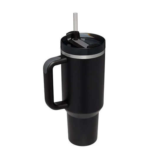 40 Oz Tumbler With Handle Straw Insulated, Stainless Steel Spill Proof Vacuum Coffee Cup Tumbler With Lid Tapered Mug Gifts For Valentine Lover Suitable For Car Gym Office Travel - Unique Unique Unique 40 Oz Tumbler With Handle Straw Insulated, Stainless Steel Spill Proof Vacuum Coffee Cup Tumbler With Lid Tapered Mug Gifts For Valentine Lover Suitable For Car Gym Office Travel