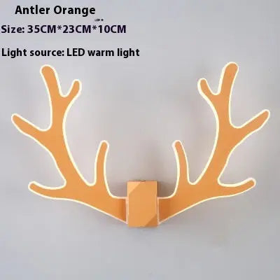 Nordic Antlers Wall Lamp Simple Modern Bedroom - Unique Unique Unique Nordic Antlers Wall Lamp Simple Modern Bedroom