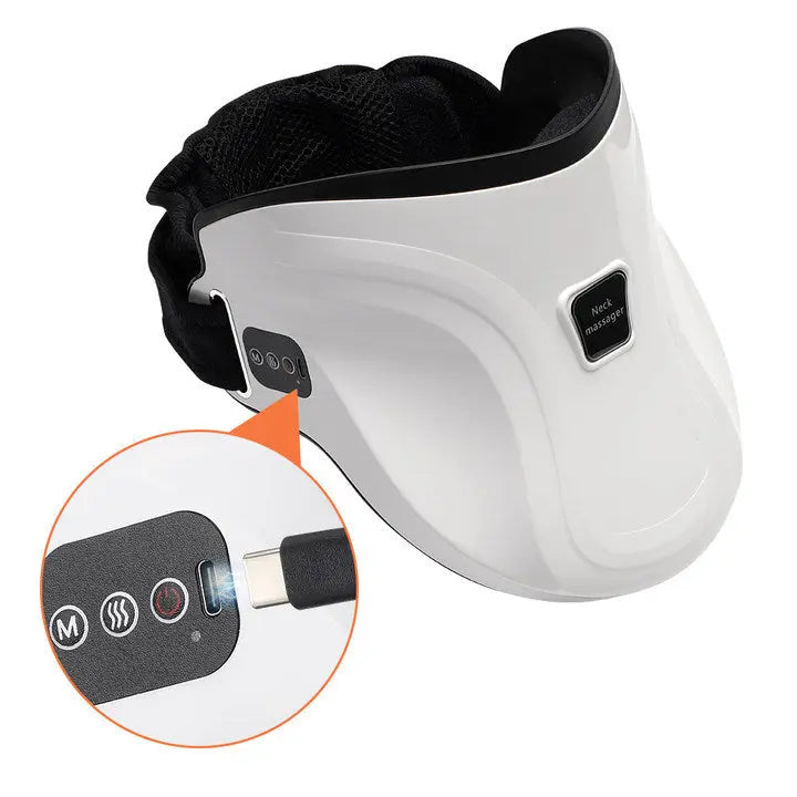 Electric Hot Compress Neck Fixed Traction Air Pressure Kneading Massage Instrument - Unique Unique Unique Electric Hot Compress Neck Fixed Traction Air Pressure Kneading Massage Instrument